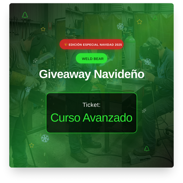 Ticket Giveaway Navideño para Curso avanzado