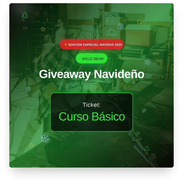 Ticket Giveaway Navideño para Curso Básico
