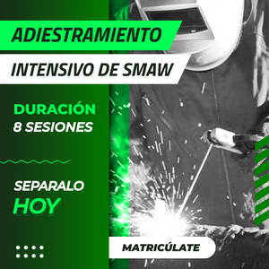 Primer pago | Curso intensivo de Stick (SMAW)